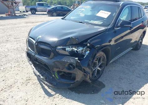 2018 BMW X1 xDrive28I из США, поврежденный, VIN WBXHT3C38J5K31608